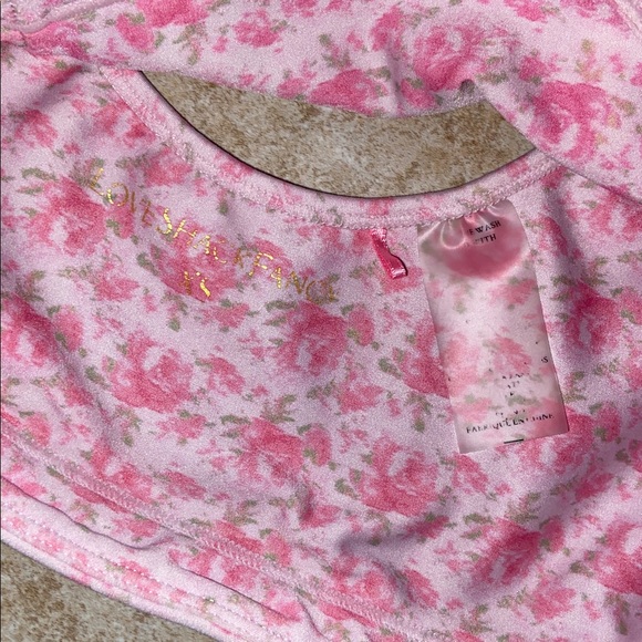 LoveShackFancy size XS Ornice Rose Sports Bra In Multi - Picture 4 of 5